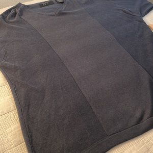 Jay Y. Ko Blue Sweater/Shirt Men's Medium
